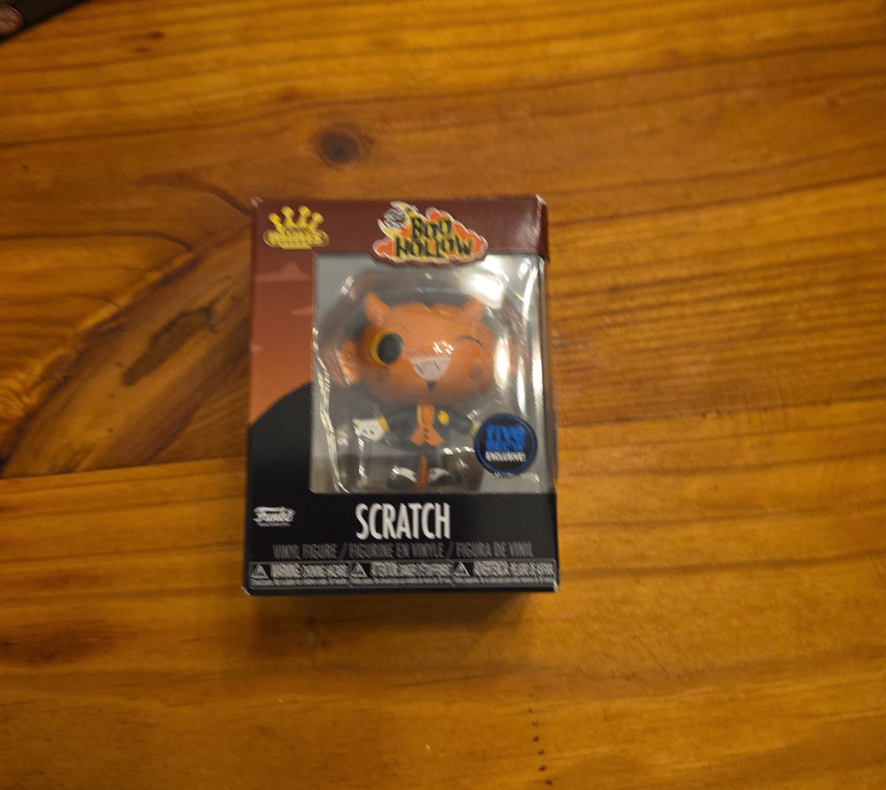 Funko Pop! Scratch Orange & Black Vinyl Figure